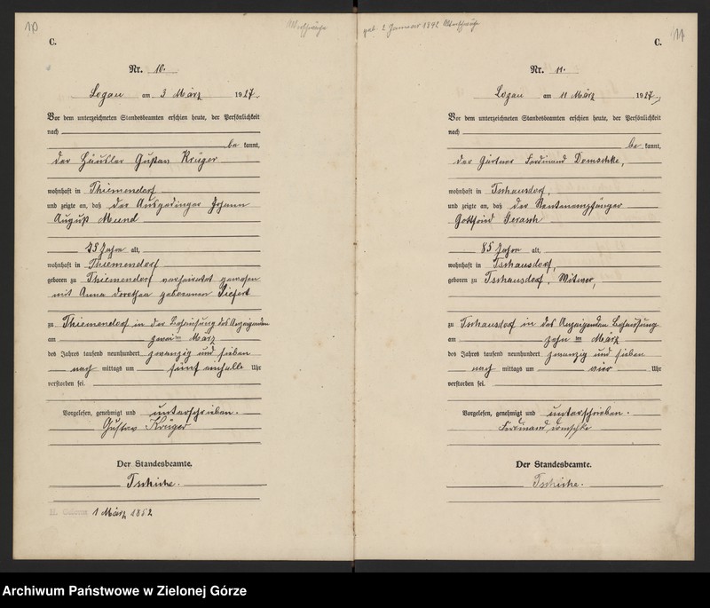 Obraz 8 z jednostki "[Księga zgonów]"