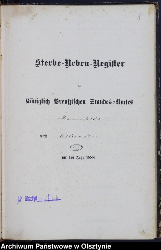 image.from.unit.number "Sterbe-Neben-Register Nr 1 - 84"