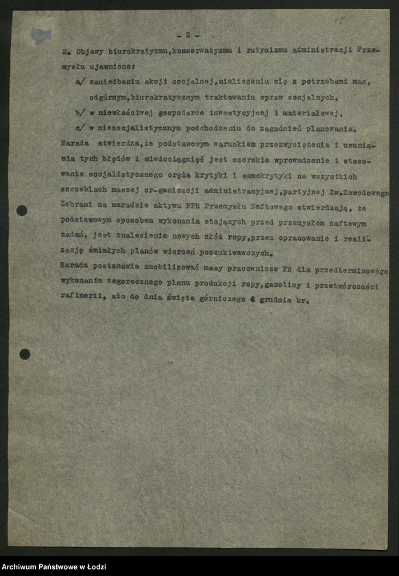 Obraz 16 z jednostki "Rezolucje z krajowych narad aktywu"