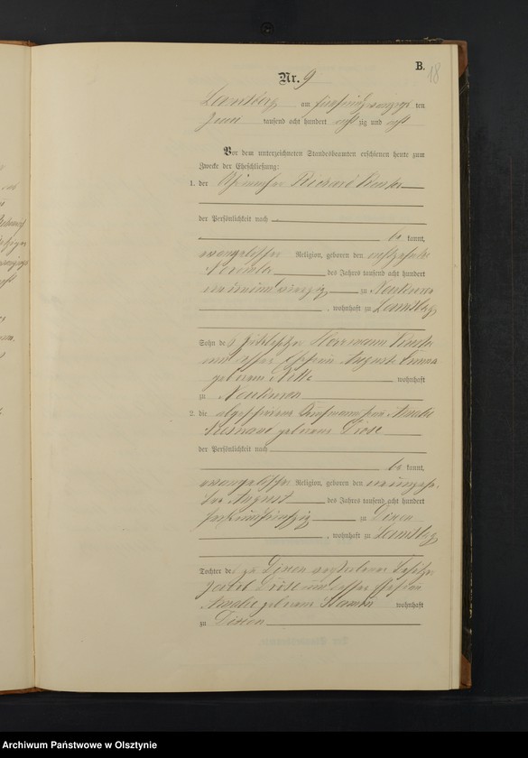 image.from.unit.number "Heiraths-Neben-Register Nr 1 - 20"