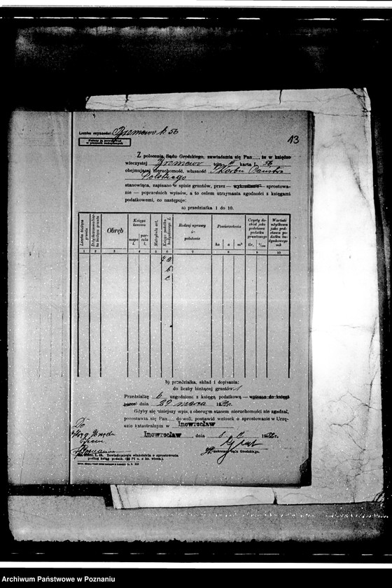image.from.unit.number "Przewłaszczenie majątku Braniewo powiat inowrocławski"