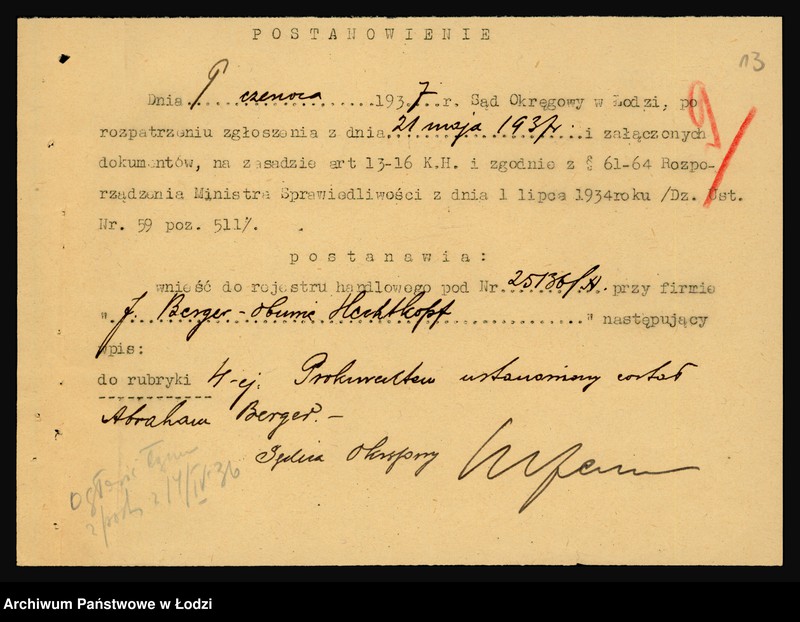 Obraz 15 z jednostki "Hechtkopf- wł. Jadzia Ewa Berger- detaliczna sprzedaż obuwia i pończoch"