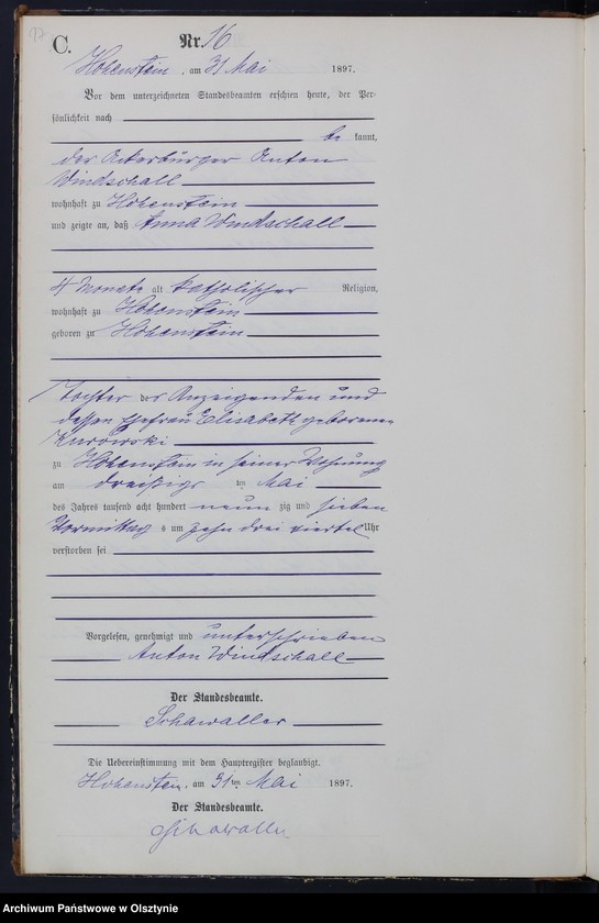 image.from.unit.number "Sterbe-Neben-Register Nr 1 - 58"