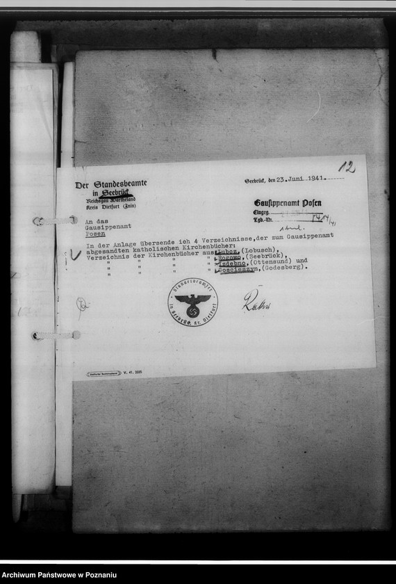 image.from.unit.number "[Spisy przejętych ksiąg kościelnych katolickich i ewangelickich z powiatu żnińskiego]"