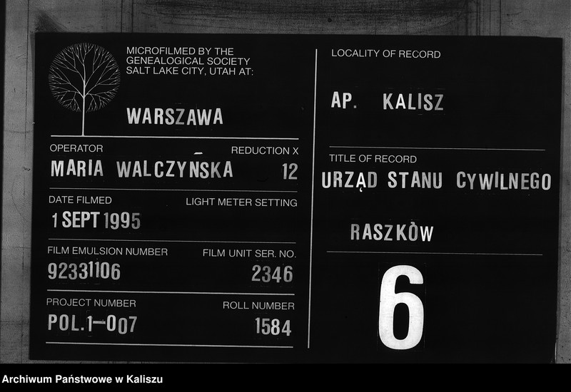 Obraz 1 z jednostki "[Księga małżeństw]"