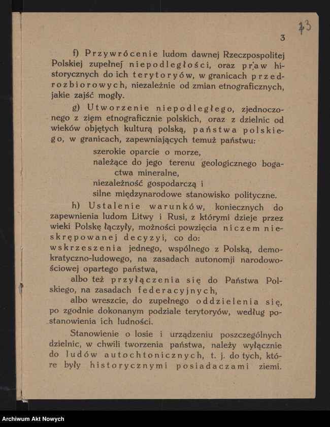 image.from.unit.number "Programy, deklaracje ugrupowań politycznych, głównie antykomunistyczne. Memoriał Rozwadowskiego"