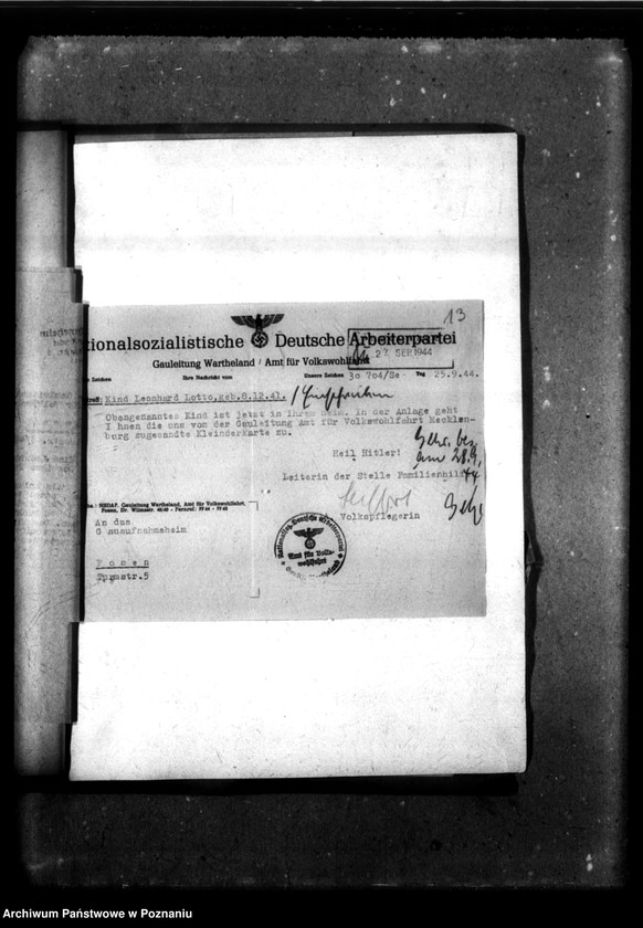 Obraz 17 z jednostki "[Akta personalne wychowanka Leonarda Lotto, ur. 8 XII 1941]."