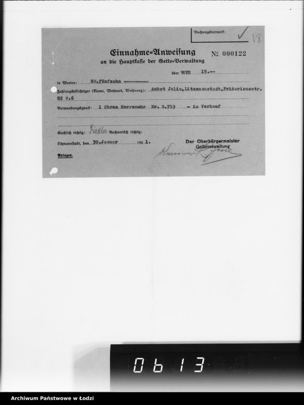 Obraz 17 z jednostki "Rechnungen für Schmucksachen"