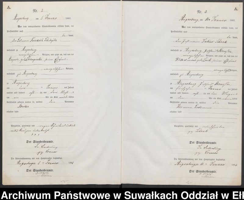 image.from.unit.number "Geburts-Neben-Register des Preussischen Standes-Amtes Angerburg Kreis Angerburg"