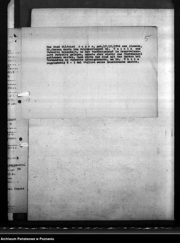 Obraz 9 z jednostki "Ermittelung der Säuglings - Sterbefälle"