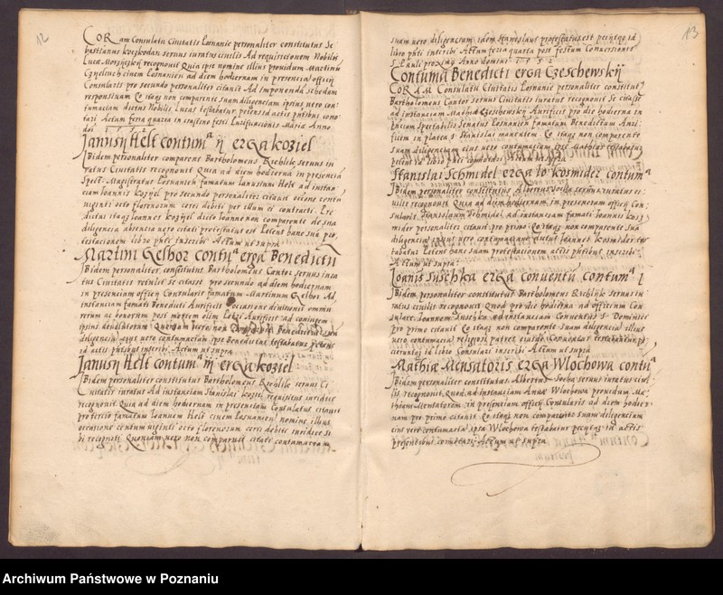 Obraz 10 z jednostki "Liber contumaciarum"