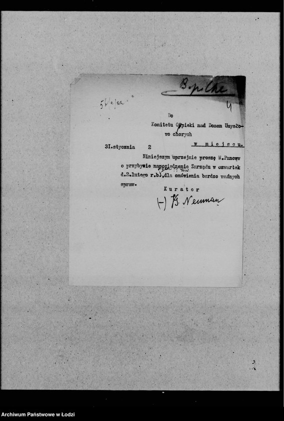 image.from.unit.number "Przytulisko dla umysłowo chorych"