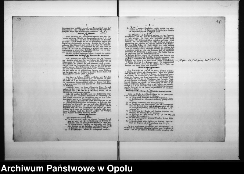 Obraz 10 z jednostki "Acta des Magistrats zu Oppeln betreffend das Statut der alten Schuhmacher Innung"