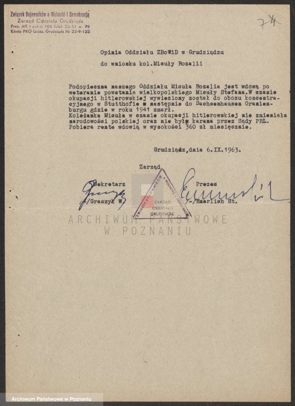 Obraz 18 z jednostki "Życiorysy powstańców wielkopolskich: M - tom Vl /Miałkas Wawrzyn - Mielcarek Władysław/."