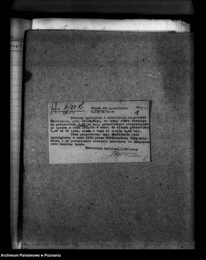 image.from.unit.number "Majętność leśna Chobienice powiat wolsztyński"