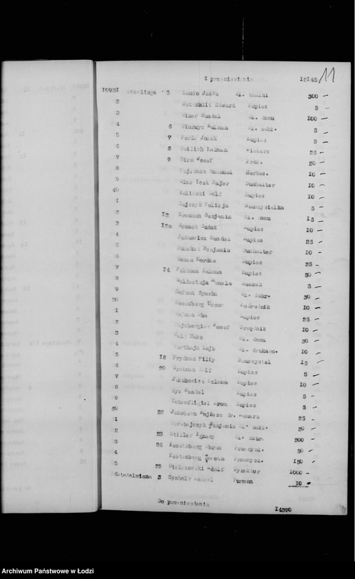 Obraz 14 z jednostki "Rejestr poborczy"