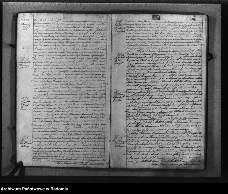 image.from.unit.number "Duplikat aktów urodzenia, małżeństw i zeyścia gminy i parafii Gowaczowskiey na rok 1837"