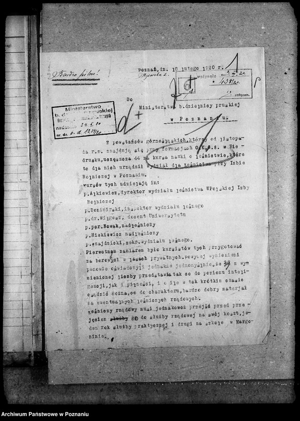 Obraz 5 z jednostki "Budżet - leśnictwa rok 1921"