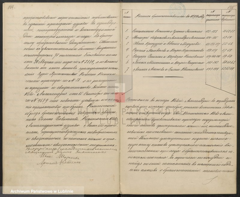 image.from.unit.number "Księga małżeństw"