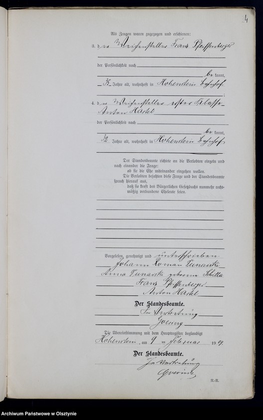 image.from.unit.number "Heirats-Neben-Register Nr 1 - 19"