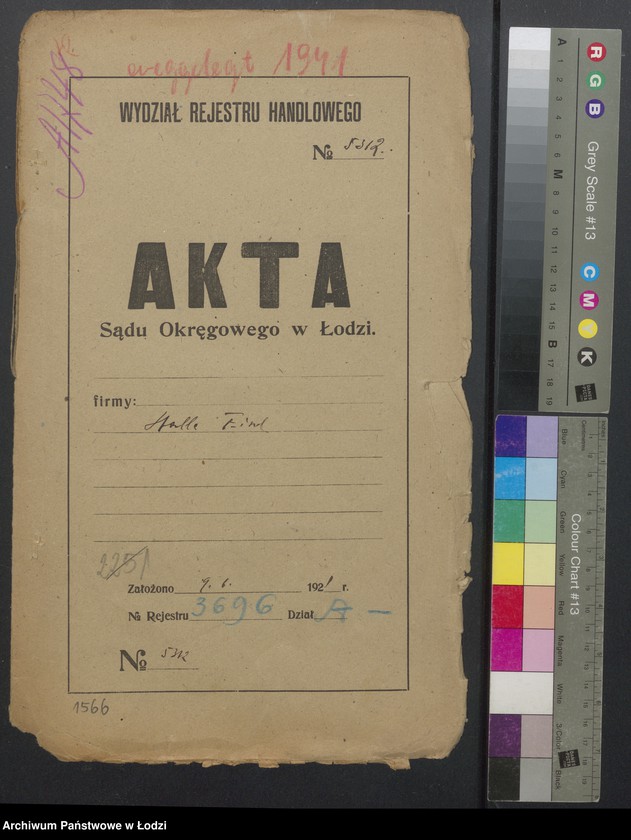 Obraz 2 z jednostki "Fiszel halle- Biuro ekspedycyjno pocztowe i kolejowe"