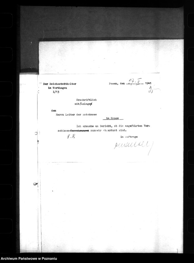 Obraz 6 z jednostki "Archivverwaltung"