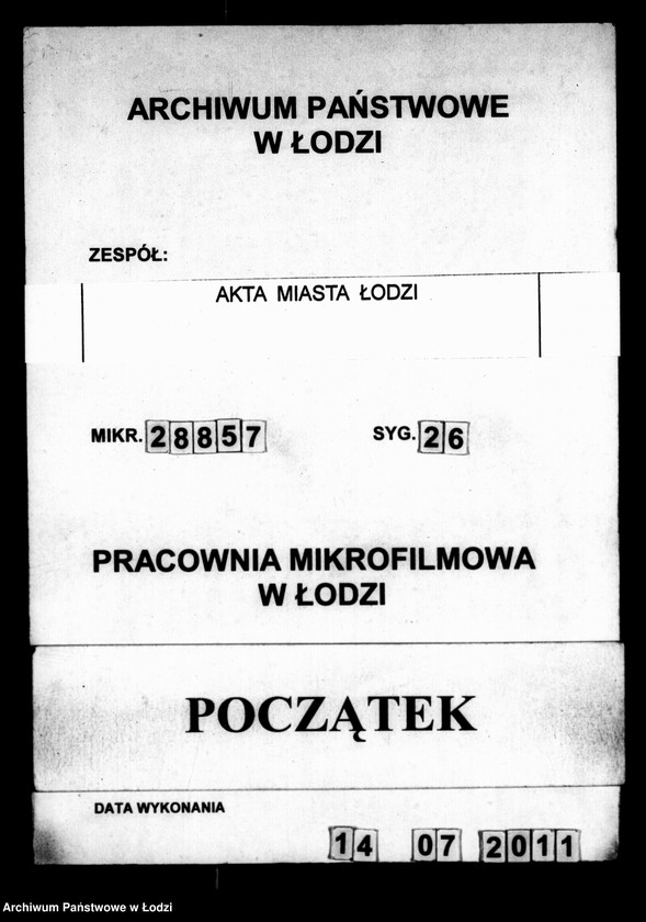 Obraz 14 z jednostki "Akta tyczące się garbarzy"