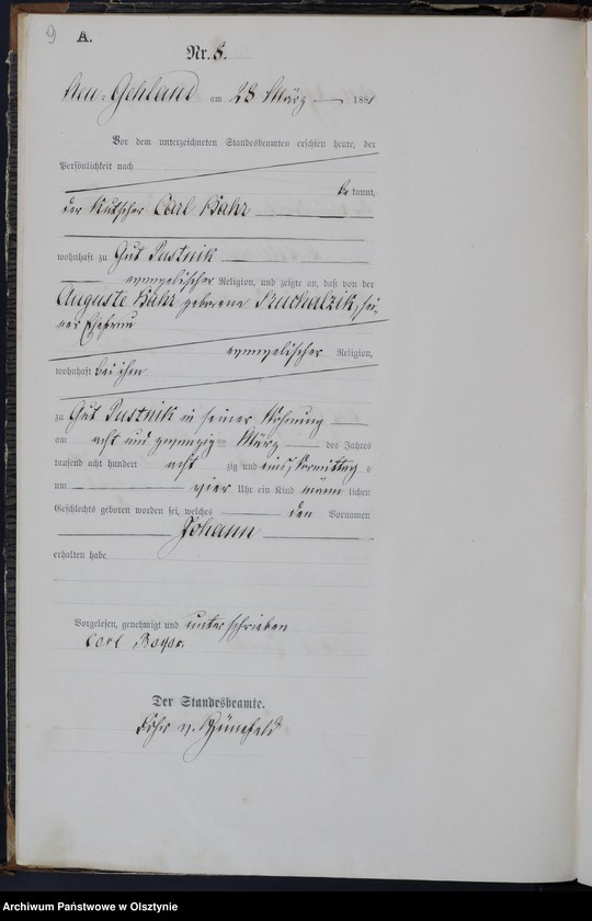 image.from.unit.number "Geburts-Haupt-Register Nr 1 - 43"