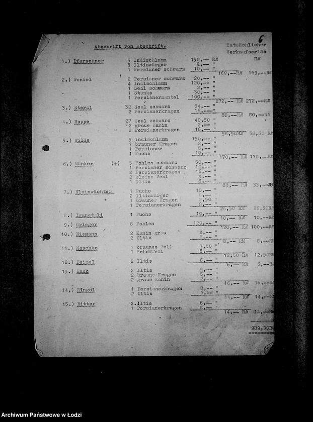 Obraz 10 z jednostki "Beschlagnahme Strafsachen"