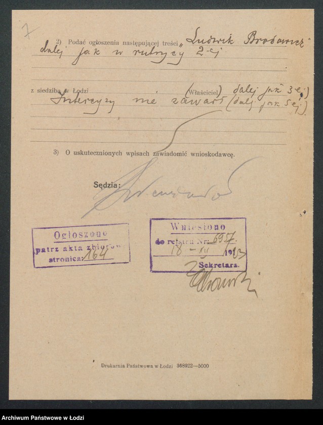 Obraz 9 z jednostki "Ludwik Brodowicz – sklep kolonialno-spożywczy"