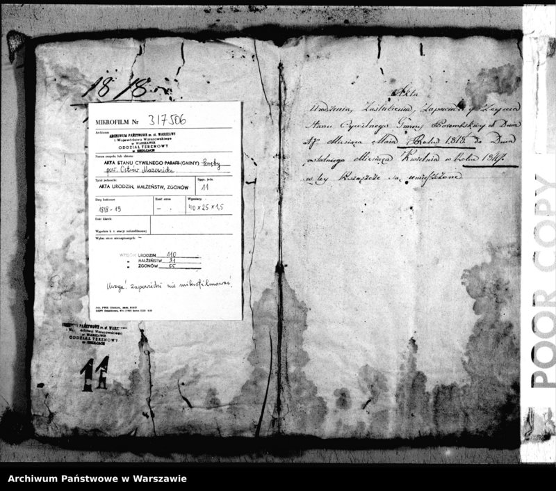 image.from.unit.number "Akta urodzeń, małżeństw, zgonów"