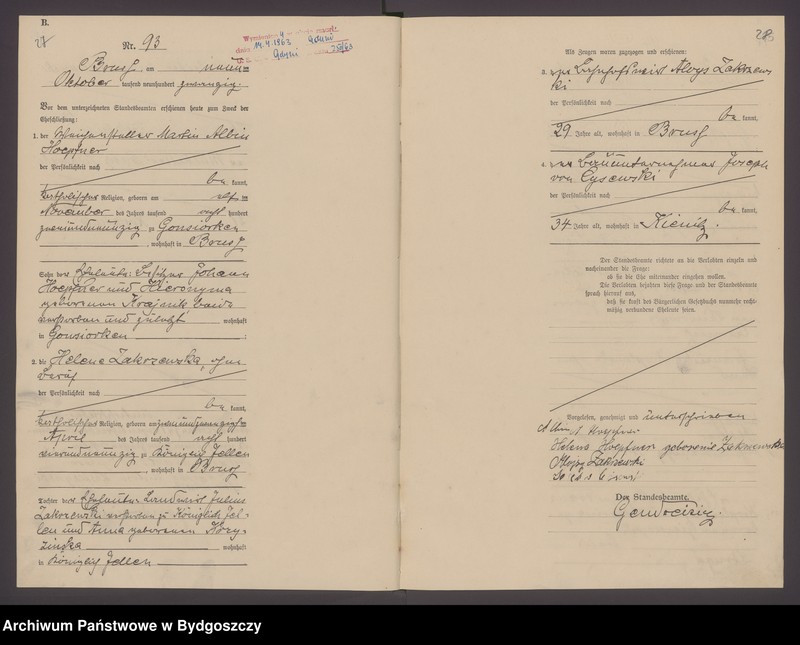 image.from.unit.number "Akta małżeństw - pierwopis 1920 nr 81-110, 1921 nr 1-30 (niepełny)"