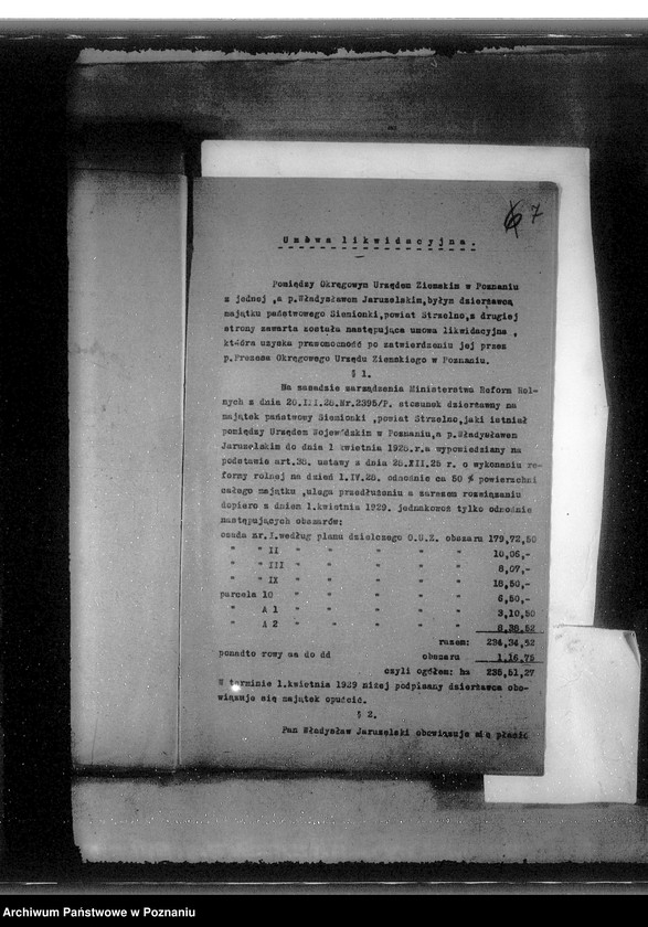 Obraz 10 z jednostki "Majątek Siemionki - parcelacja"