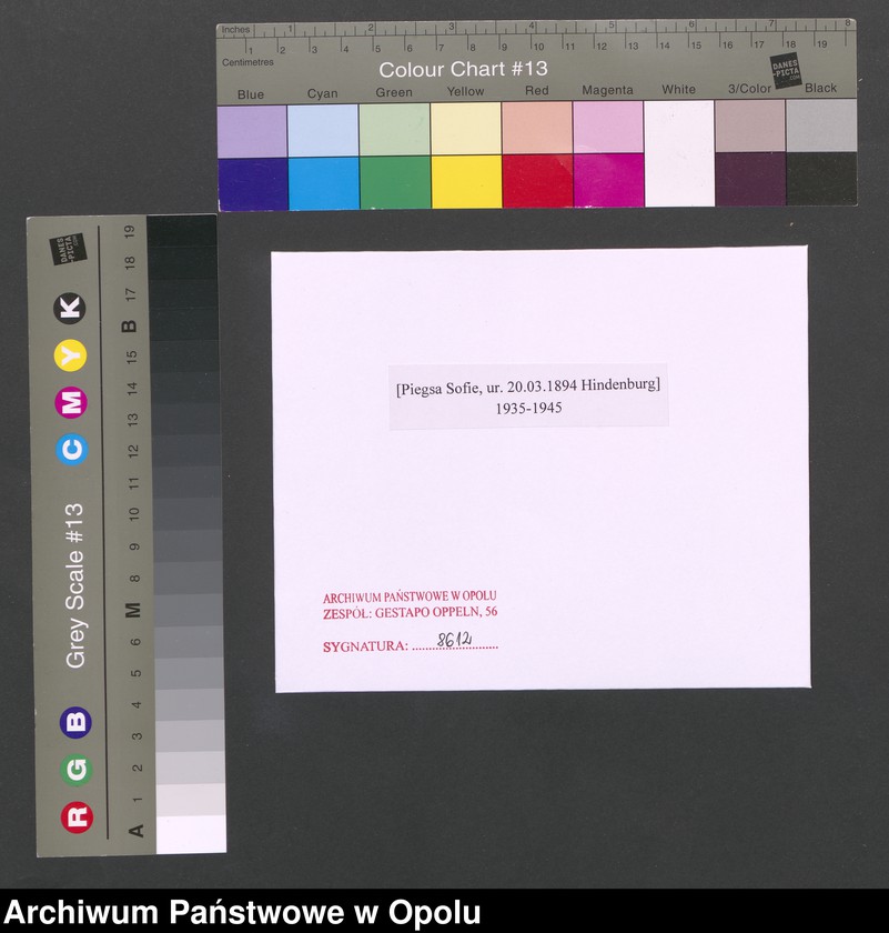 Obraz 2 z jednostki "[Piegsa Sofie, ur. 20.03.1894 Hindenburg]"