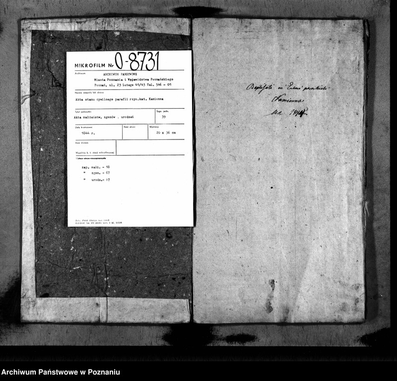 image.from.unit.number "Duplikat baptisatorum, copulatorum, mortuorum"