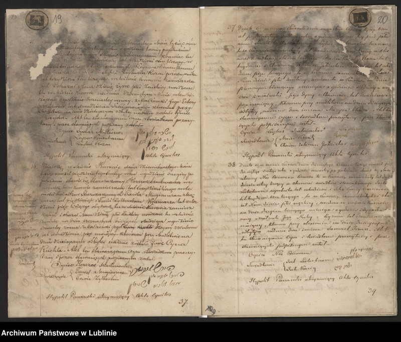 Obraz 13 z jednostki "Księga urodzeń, małżeństw i zgonów"