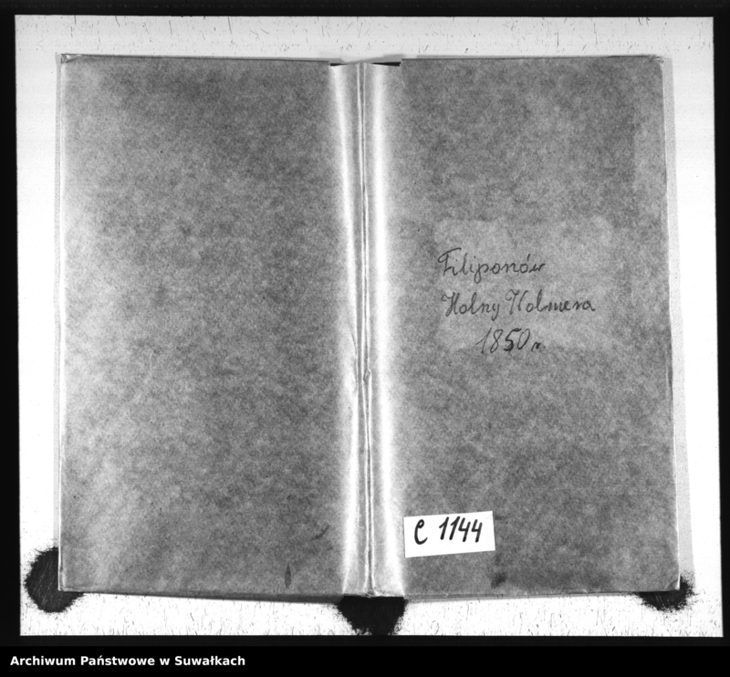 image.from.unit.number "Duplikat Sekty Filiponów gminy Hołny Wolmera z 1850 roku"