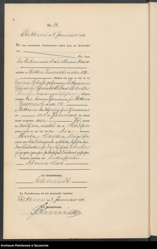 image.from.unit.number "Geburts-Register (Neben-Register) Band I"