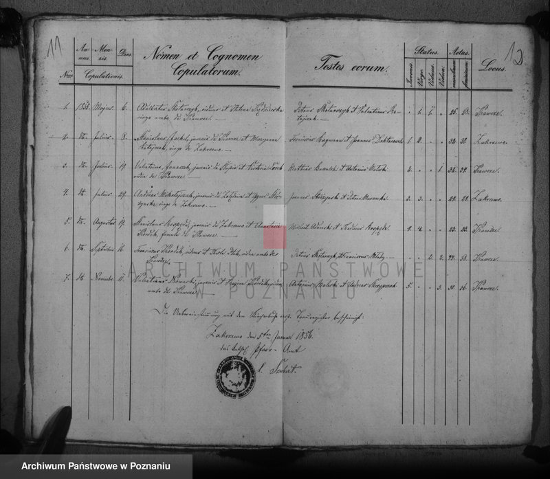 Obraz 10 z jednostki "Duplikat Tauf, Trauung u. Sterberegister"