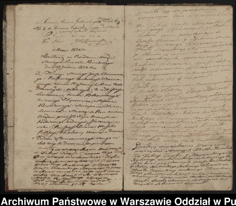 image.from.unit.number "Książka Urzędu Starszych Profesyi Kowalskiej /dopisywanie uczniów, umowy o naukę/"