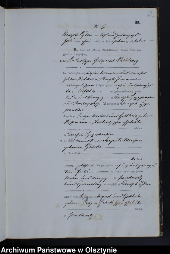 image.from.unit.number "Heiraths-Neben-Register Nr 1 - 17"