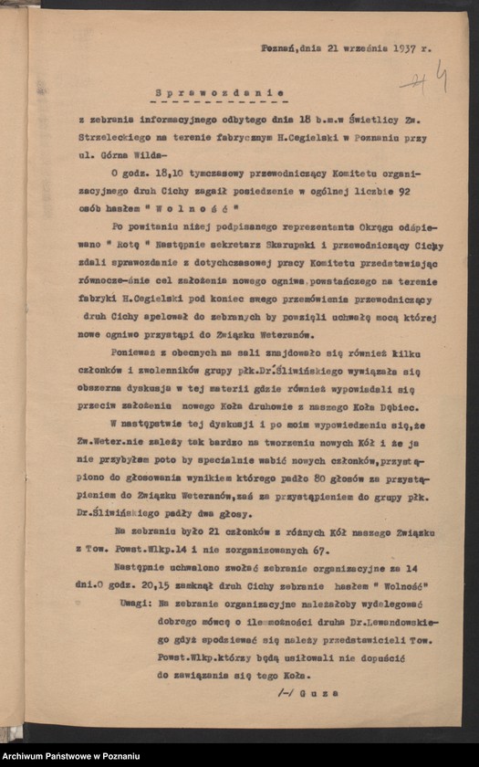 image.from.unit.number "Akta koła H. Cegielski w Poznaniu."