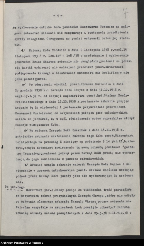 image.from.unit.number "Walny Zjazd Okręgu 19.II.1939."