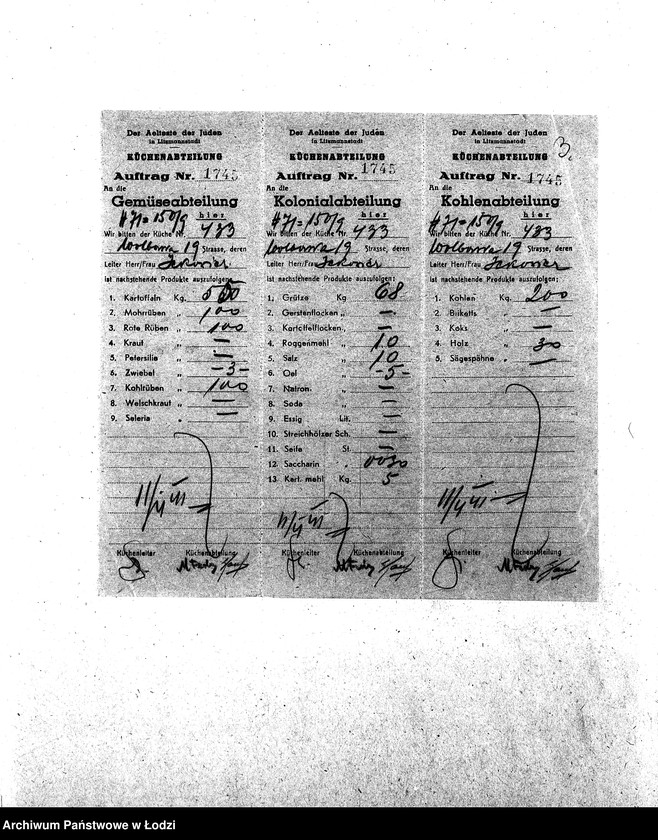 Obraz 6 z jednostki "[Kuchnia nr 433, ul. Wolborska 19. Działalność kuchni]"