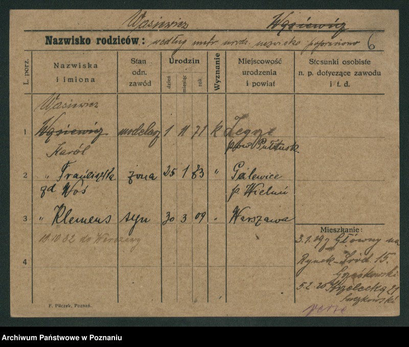 Obraz 16 z jednostki "Wasielski - Waszyniak"