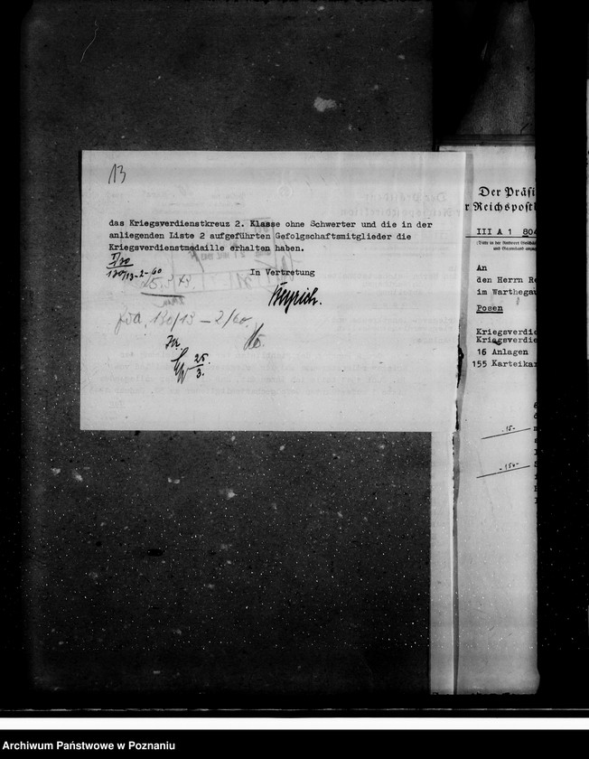 Obraz 18 z jednostki "Kriegsverdienstkreuze"