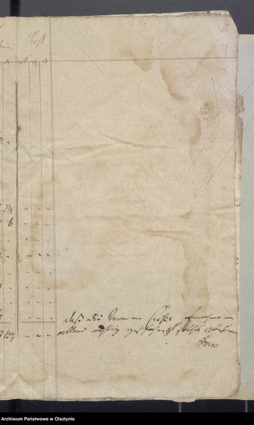 image.from.unit.number "Jahr Armen Cassen Rechnung der Widminnschen Kirche"