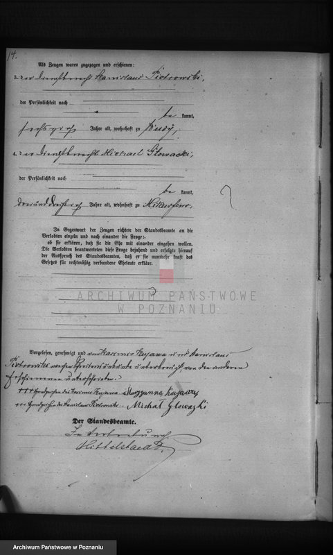 Obraz 16 z jednostki "Księga małżeństw"