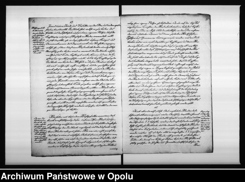 Obraz 13 z jednostki "Acta des Magistrats zu Oppeln betreffend Ufer-Ward und Hegungs-Ordnung"