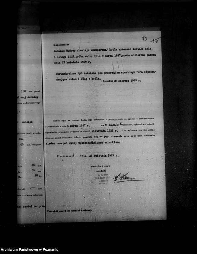 Obraz 19 z jednostki "Fabryka gliceryny własność "Chemofar" Spółka z o.o. Fabryka mebli A. Tabaki w Swarzędzu nr 5944"